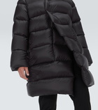 Rick Owens Hooded down coat