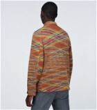 Missoni Linen-blend knitted overshirt