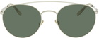 Maison Margiela Silver MYKITA Edition MMCRAFT007 Sunglasses