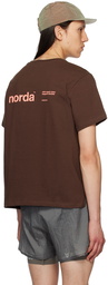 Norda Brown Crewneck T-Shirt