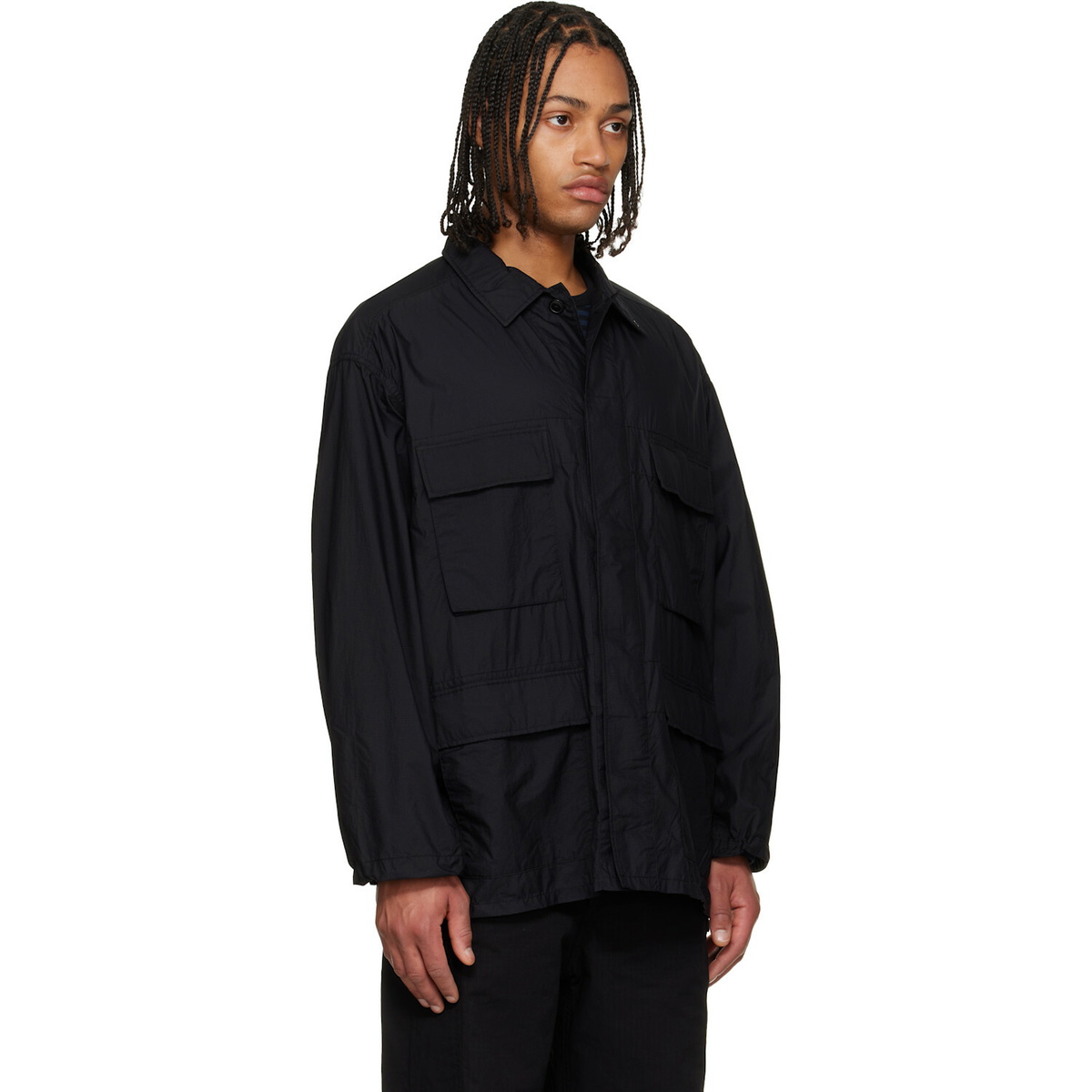 nanamica Black Light Weight Field Jacket
