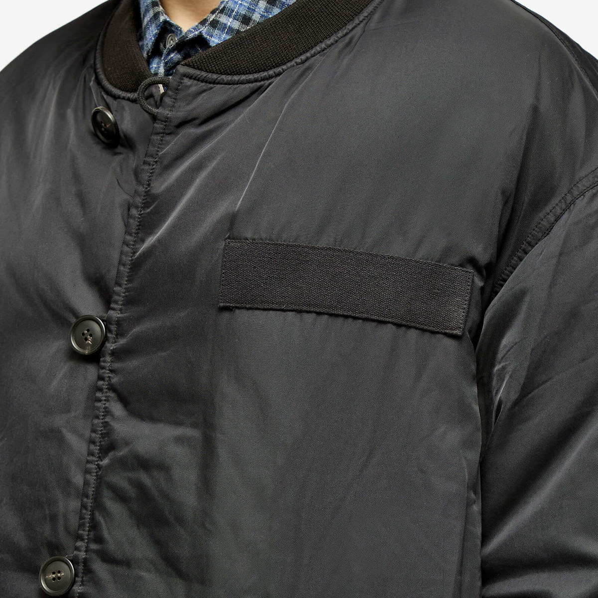 Visvim Men's Corps Down Reversible Jacket in Black Visvim