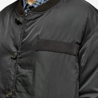 Visvim Men's Corps Down Reversible Jacket in Black