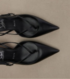 Christian Louboutin Miss Z leather slingback pumps