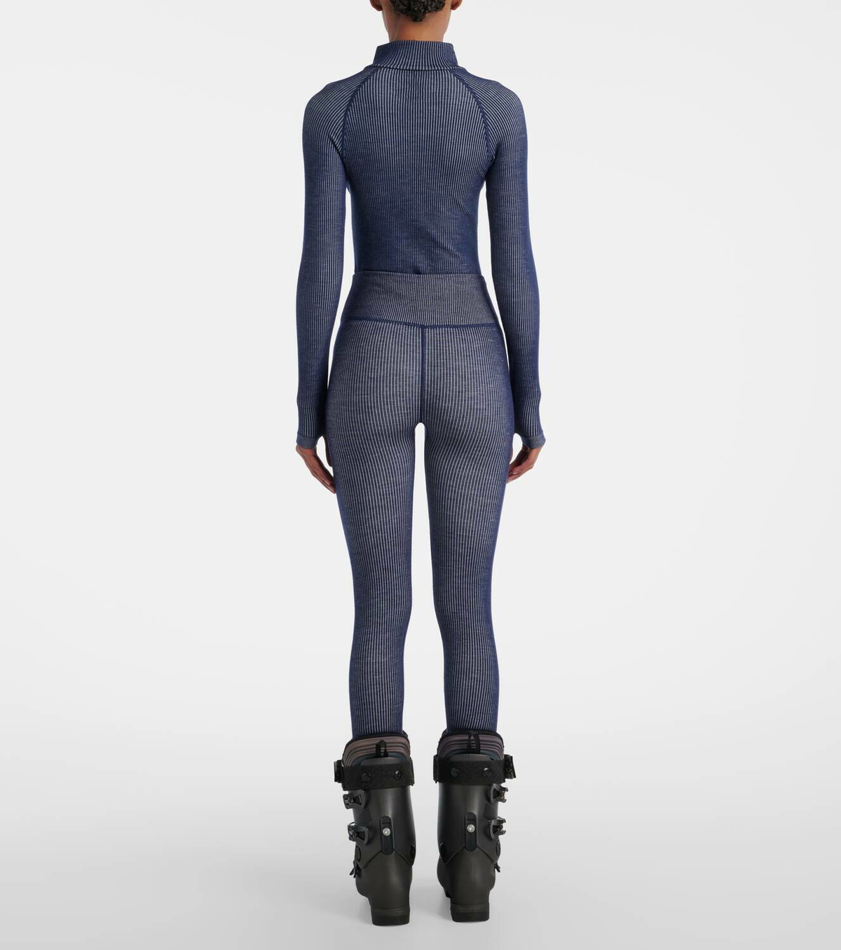 Cordova Stowe wool-blend ski leggings