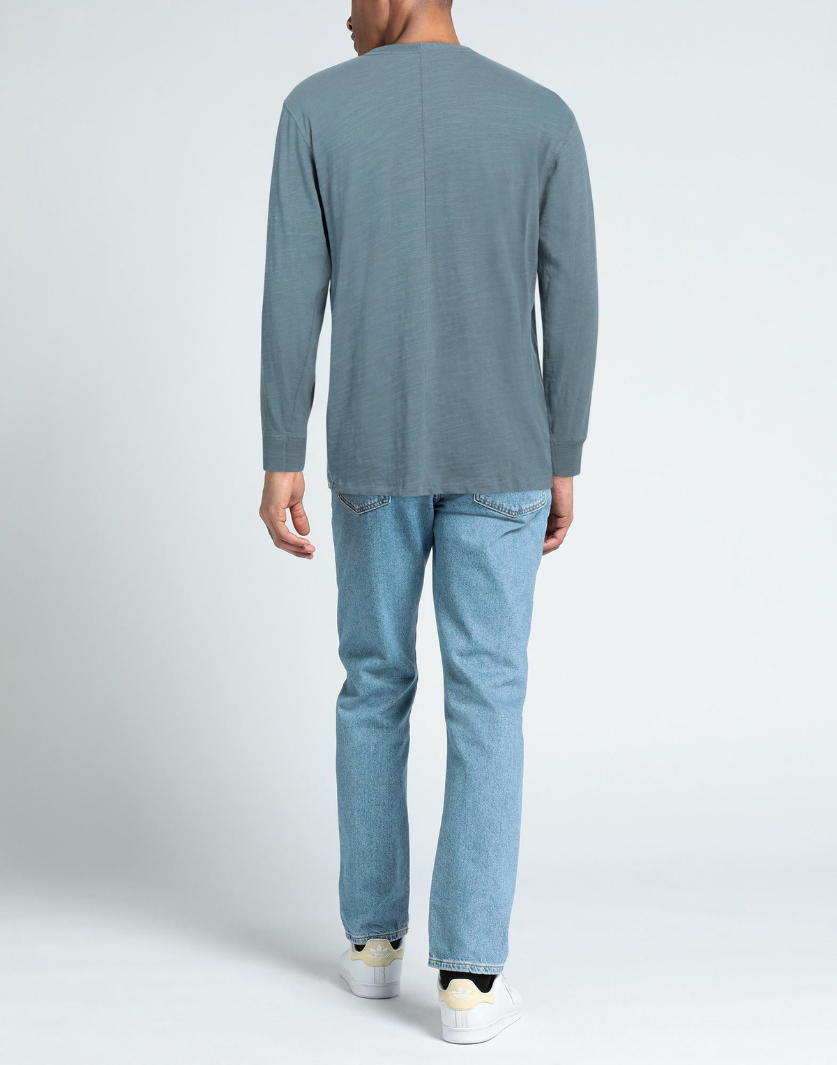 Rag & Bone Mens T-shirt Slate in Blue