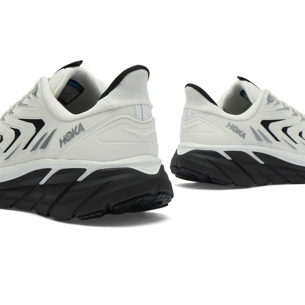 Hoka One One Men's Clifton Utl Sneaker in Frost/Varsity Navy