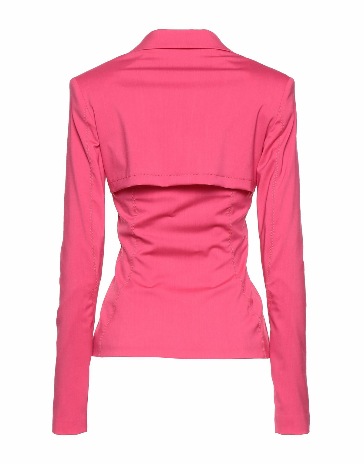 Jacquemus Womens Blazer in Fuchsia