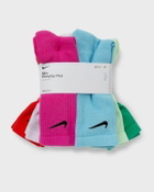 Nike Everyday Plus Cushioned Training Crew Socks (6 Pairs) Multi Socks