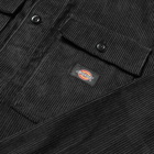 Dickies Men's Higginson Corduroy Shirt in Black