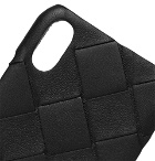 Bottega Veneta - Intrecciato Leather iPhone X Case - Black