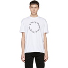 McQ Alexander McQueen White Dropped Shoulder T-Shirt