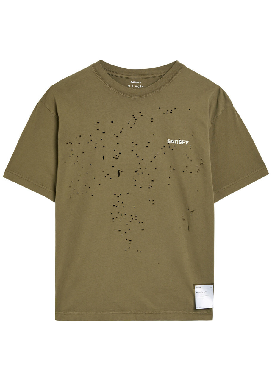 Satisfy MothTech cotton jersey T-shirt Satisfy