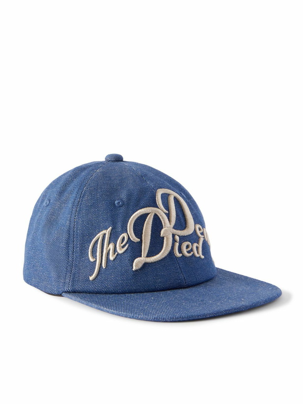 Photo: KAPITAL - Logo-Embroidered Cotton-Twill Baseball Cap