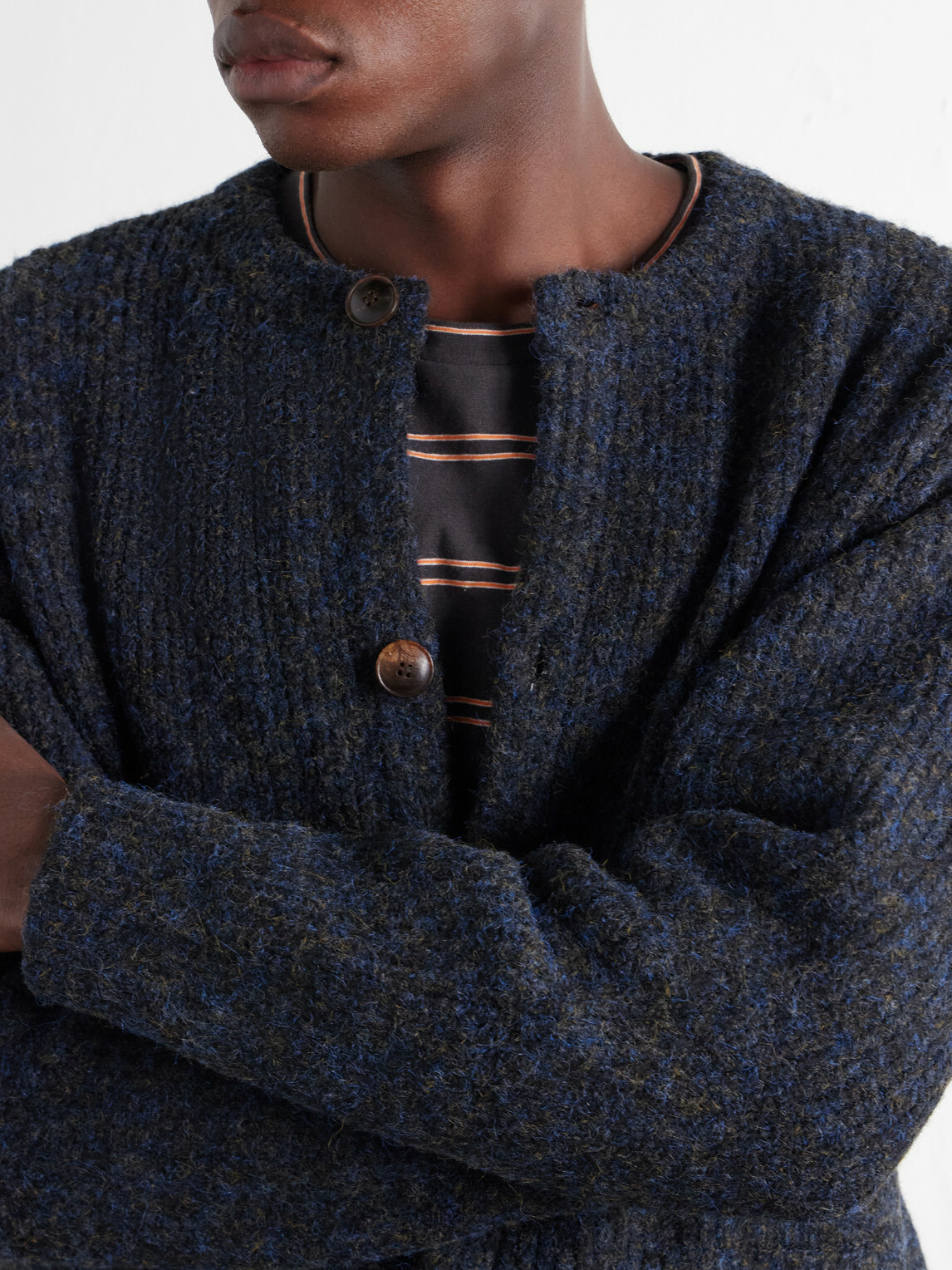 FrizmWORKS - Knitted Cardigan - Black