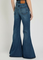 A.W.A.K.E Mode Mirror Flared-leg Jeans Blue Denim