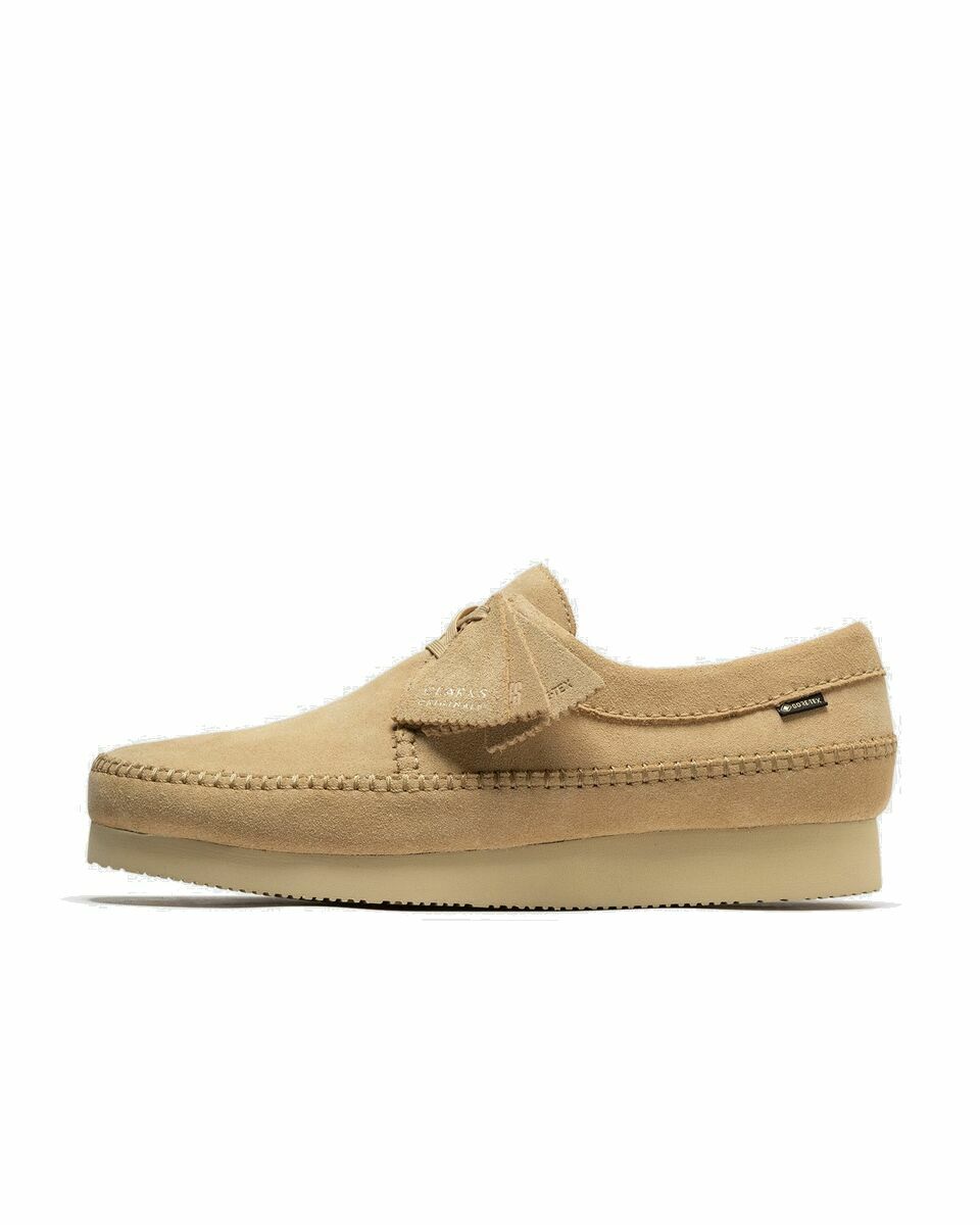 Photo: Clarks Originals Weaver Gtx Beige - Mens - Casual Shoes