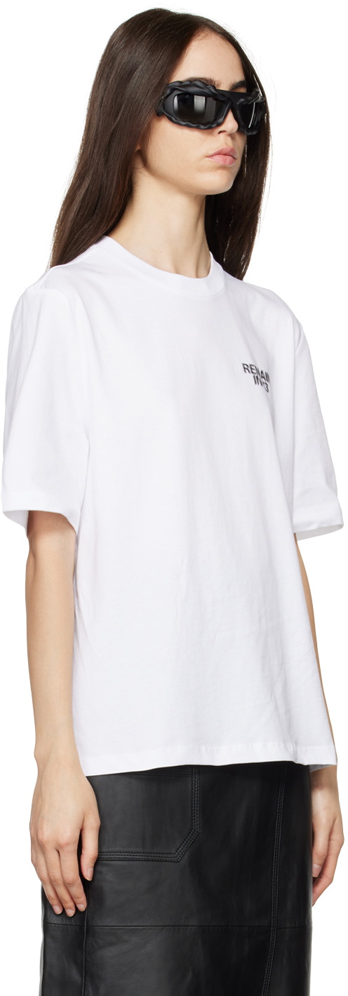 REMAIN Birger Christensen White Emery T-Shirt REMAIN Birger Christensen