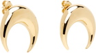 Marine Serre Moon Stud Earrings
