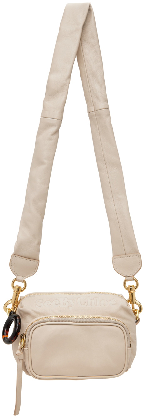 See by Chloé Beige Mini Tilly Camera Bag See by Chloe