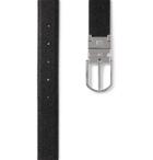 DUNHILL - 3cm Reversible Full-Grain Leather Belt - Brown