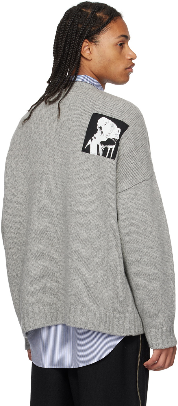 【レア物】90's TOO CUTE USA製 値下げしました！ UNDERCOVER Gray 'Toy Without Soul' Sweater Undercover
