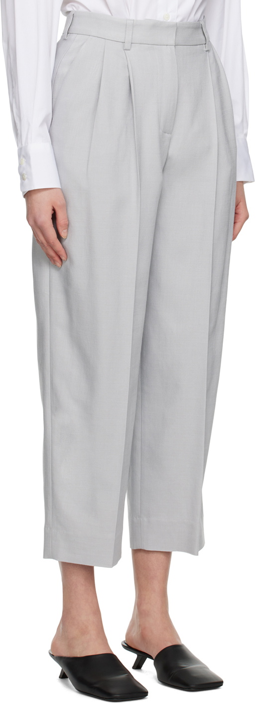 House of Dagmar Gray Suit Trousers