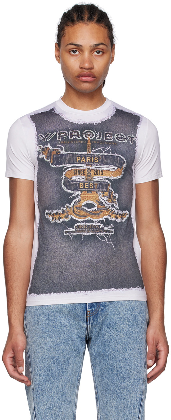 Y/Project Gray & Off-White Jean Paul Gaultier Edition 'Paris' Best