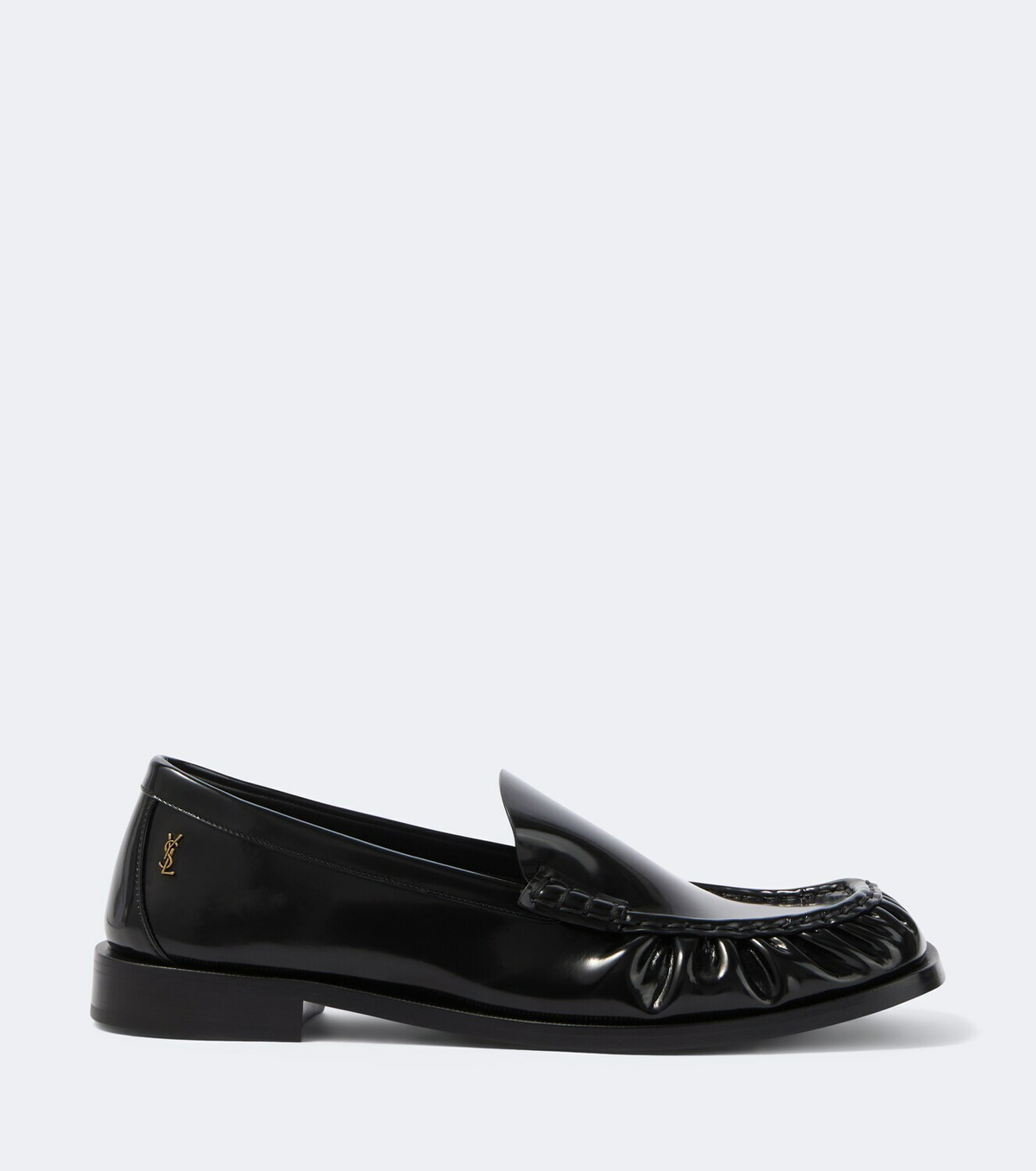 Saint Laurent Theobald Cassandre leather loafers