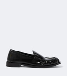 Saint Laurent Theobald Cassandre leather loafers