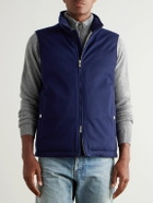 Brunello Cucinelli - Wool-Felt Down Gilet - Blue