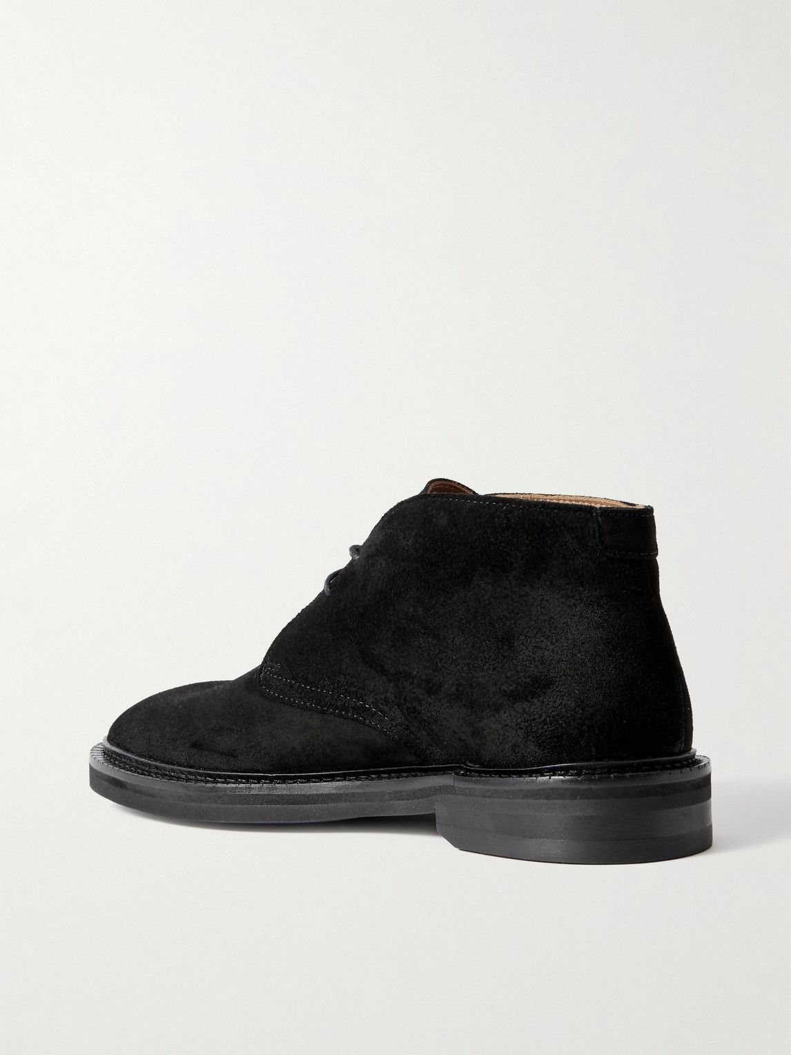 Mr P. - Lucien Suede Chukka Boots - Black