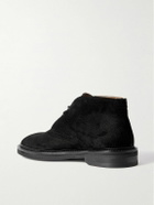 Mr P. - Lucien Suede Chukka Boots - Black