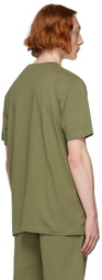 Off-White Khaki Logo T-Shirt