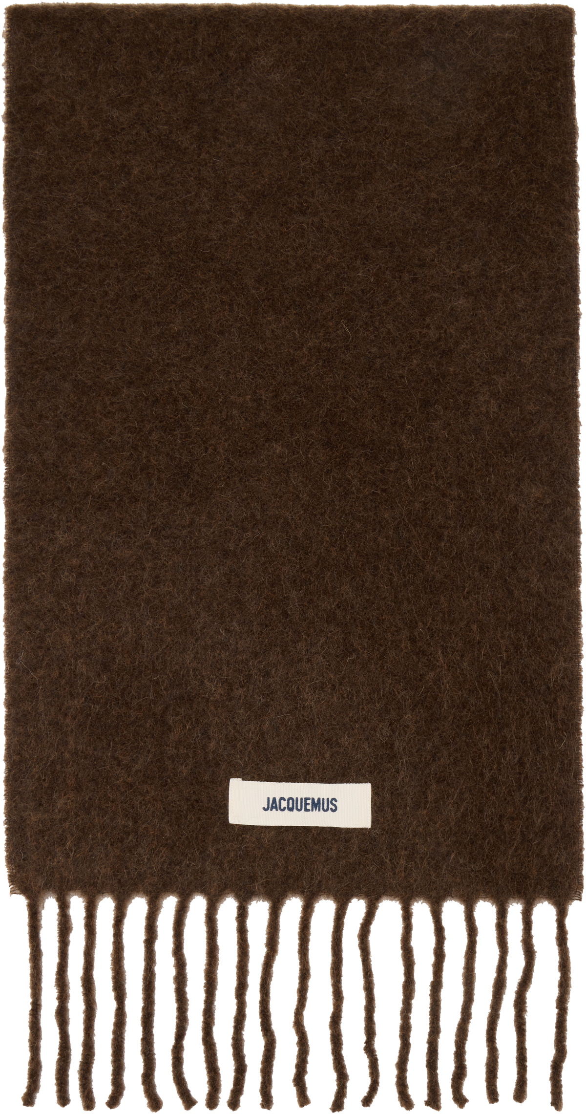 JACQUEMUS Brown La Casa 'The Carro' Scarf