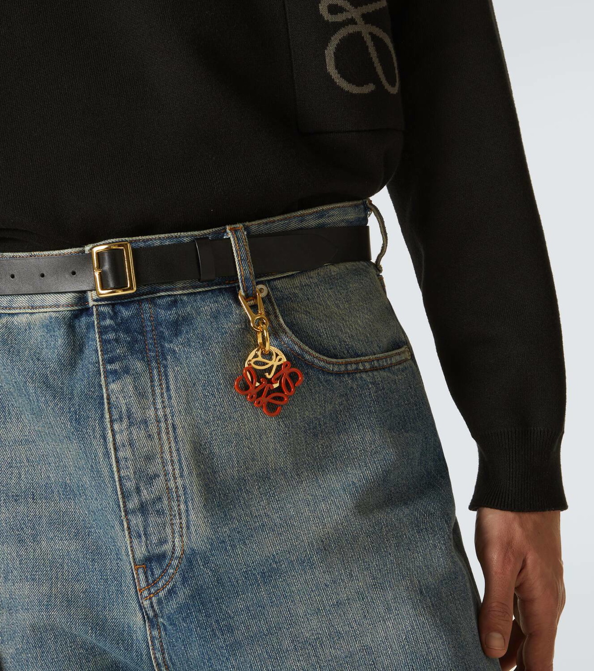 Loewe Anagram bag charm