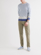 Loro Piana - Slim-Fit Cotton-Blend Trousers - Neutrals