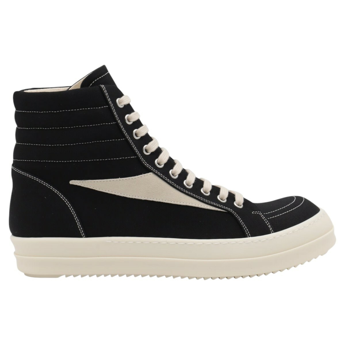 Rick Owens DRKSHDW Black Hollywood Vintage Sneakers Rick