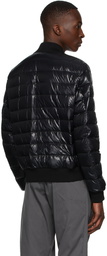 Moncler Black Down Sark Bomber Jacket