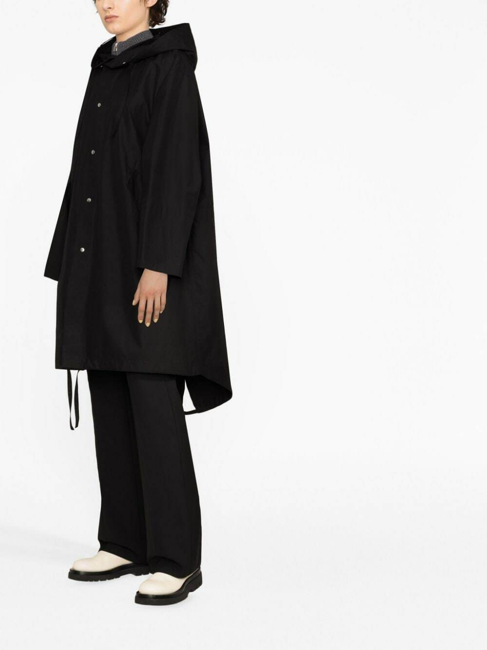 Jil Sander Hooded Cape Anorak