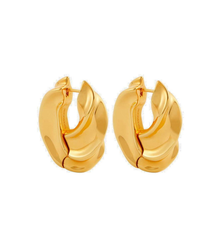 Photo: Zimmermann Paint Stroke gold-plated hoop earrings