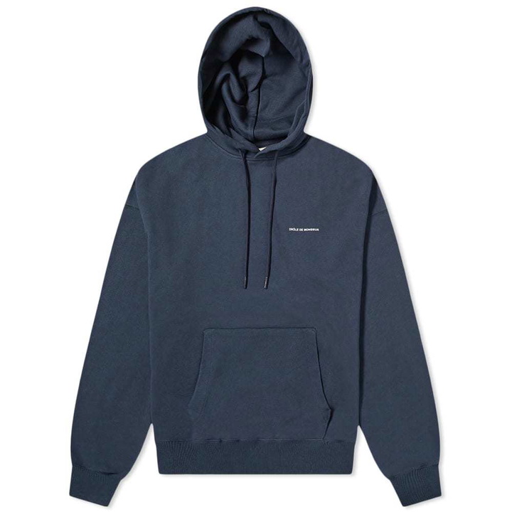 Photo: Drôle de Monsieur Not From Paris Back Logo Popover Hoody