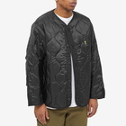 Human Made Men's Quilted Linner Jacket in Black