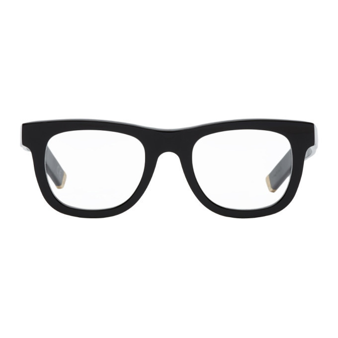 Photo: RETROSUPERFUTURE Black Ciccio Square Glasses