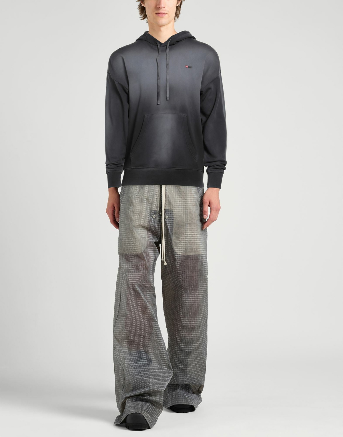Diesel Mens Sweatshirt Charcoal