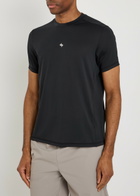 Represent 247 Numbers Stretch-jersey T-shirt Black