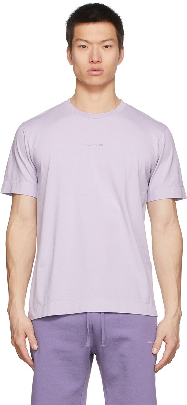 Photo: 1017 ALYX 9SM Purple Collection Logo T-Shirt