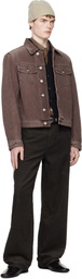 OUR LEGACY Brown Origin Denim Jacket