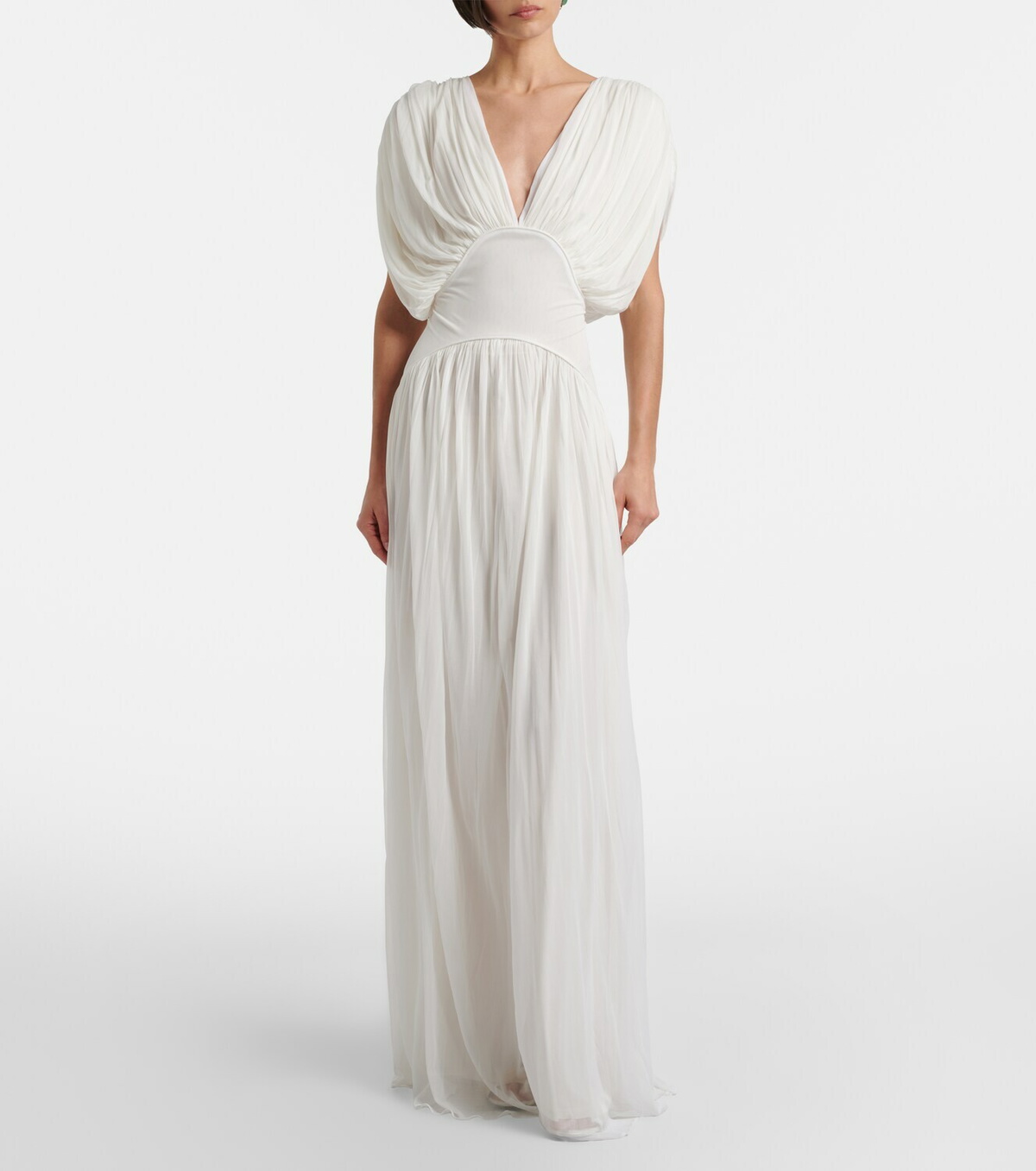 Tove Lyla draped jersey gown