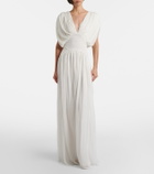 Tove Lyla draped jersey gown